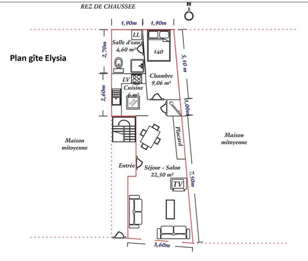 Gites Olivia Et Elysia 100M A Pied De La Plage Fecamp Ngoại thất bức ảnh